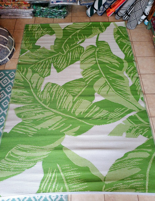 Carpets & Mats - Large Rolled Light Green Fern