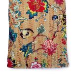 Kanthas:Kantha Queen Floral Cream