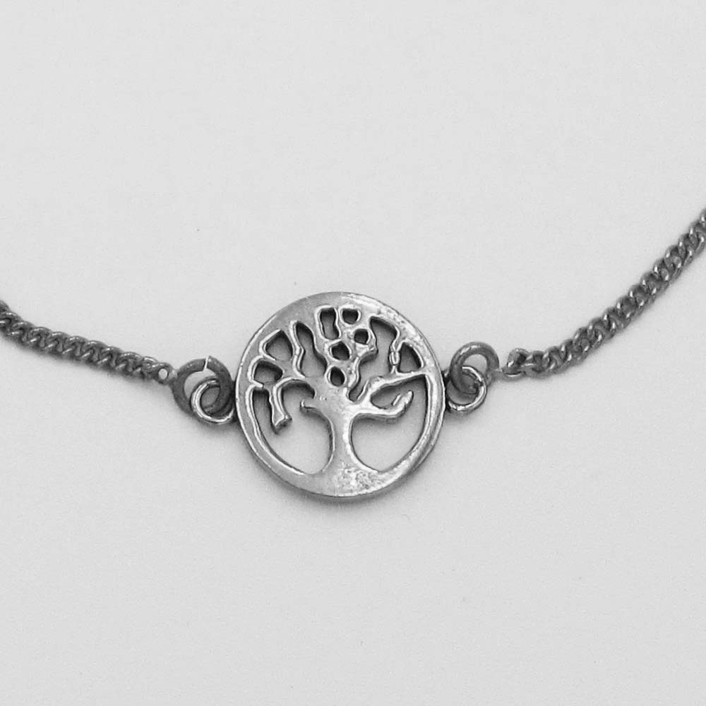 Small Chain with Tree of Life Charm