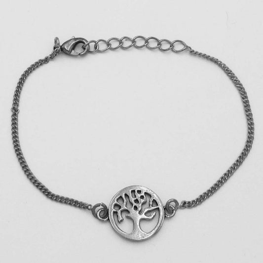 Small Chain with Tree of Life Charm