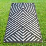 Carpets and Mats:Grey Stripes Folded/Medium