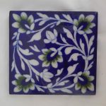 Pottery:Tile Loose 4 x 4 in/Blue Green