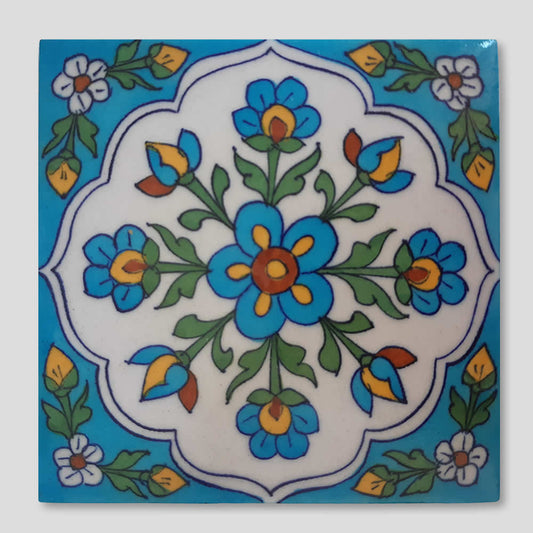 Tiles - Turquoise Ornate