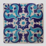 Pottery:Tile Loose 6 x 6 in/Blue Turquoise