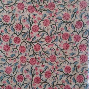 Fabric/Material:Fabric Cream with pink flowers
