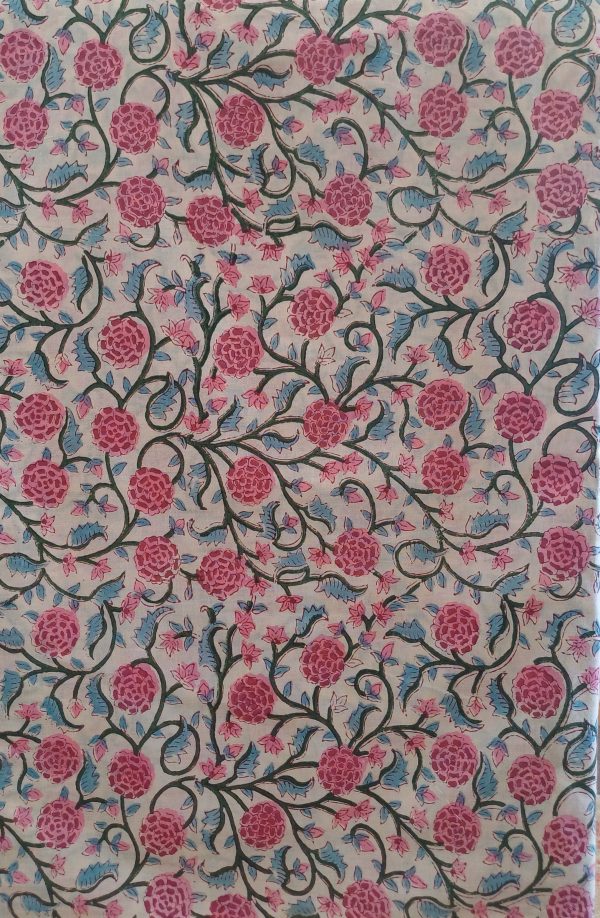 Fabric/Material:Fabric Cream with pink flowers