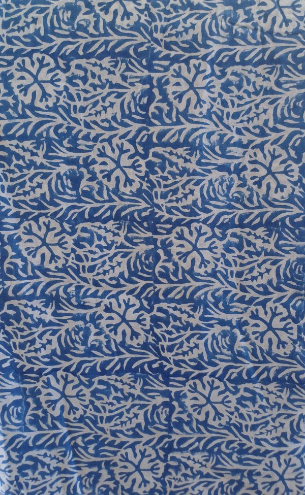 Fabric/Material:Fabric Blue & White design