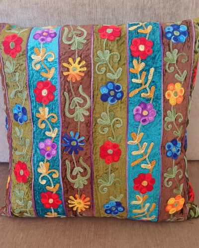 Cushions and Pillows:Cushion Velvet Turquoise