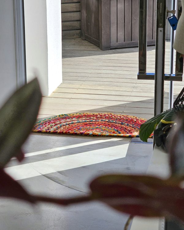 Semicircular Jute Door Mat - Image 2