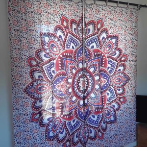 Curtain Mandala Red Purple