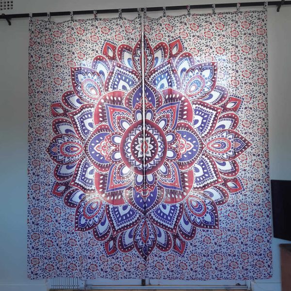 Curtain Mandala Red Purple - Image 3