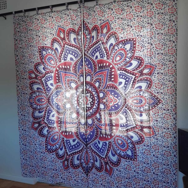Curtain Mandala Red Purple - Image 4