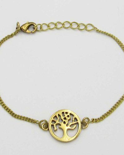 Small Chain with Tree of Life Charm