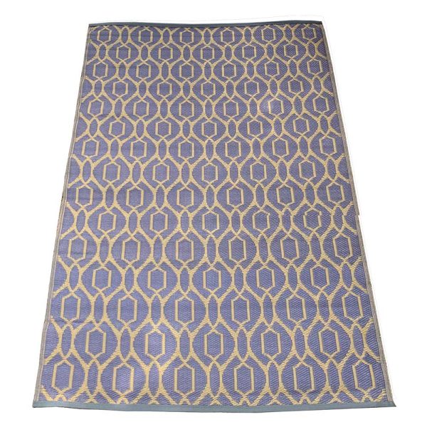 Carpets & Mats - Medium Busy Mustard Plastic Mat - Image 2