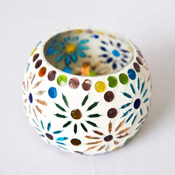 Tea Light Multi Colour Star - Image 4